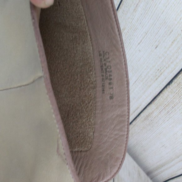 COLE HAAN Tall Heeled Soft Tan Leather Boots 7 - Picture 7 of 8
